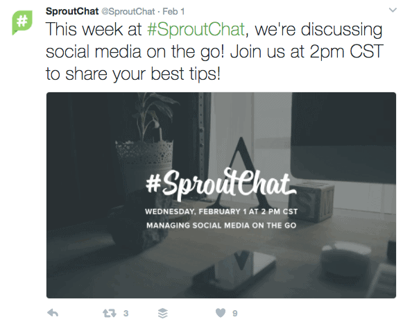 25 Best Twitter Chats for Marketers - #SproutChat
