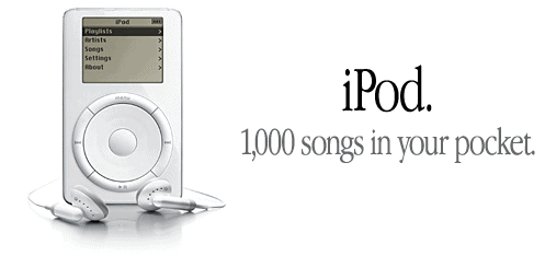 iPod Commercial - 1000 songs in your pocket