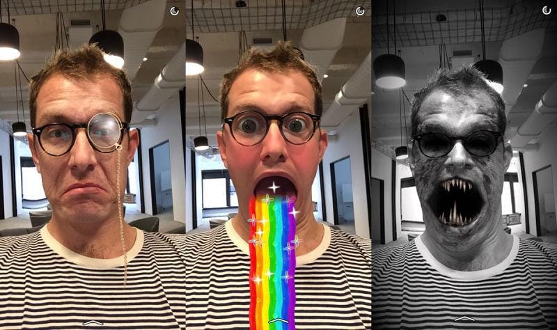 Go Weirdo With the New Snapchat Lenses Feature - Snapchat Marketing Tips