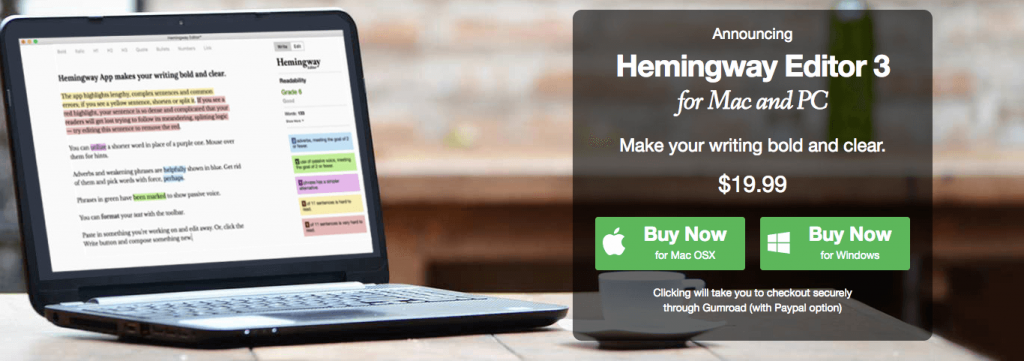 Hemingway 3.0 - Mac Apps for Marketing Professionals