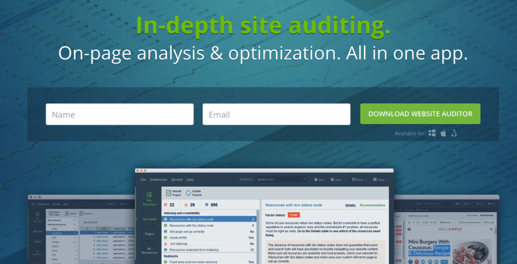 Website Auditor Briefcase Website Auditor Briefcase