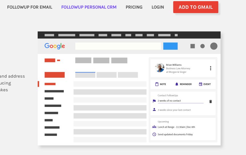 FollowUp CRM FollowUp CRM - AppSumo Deals in December