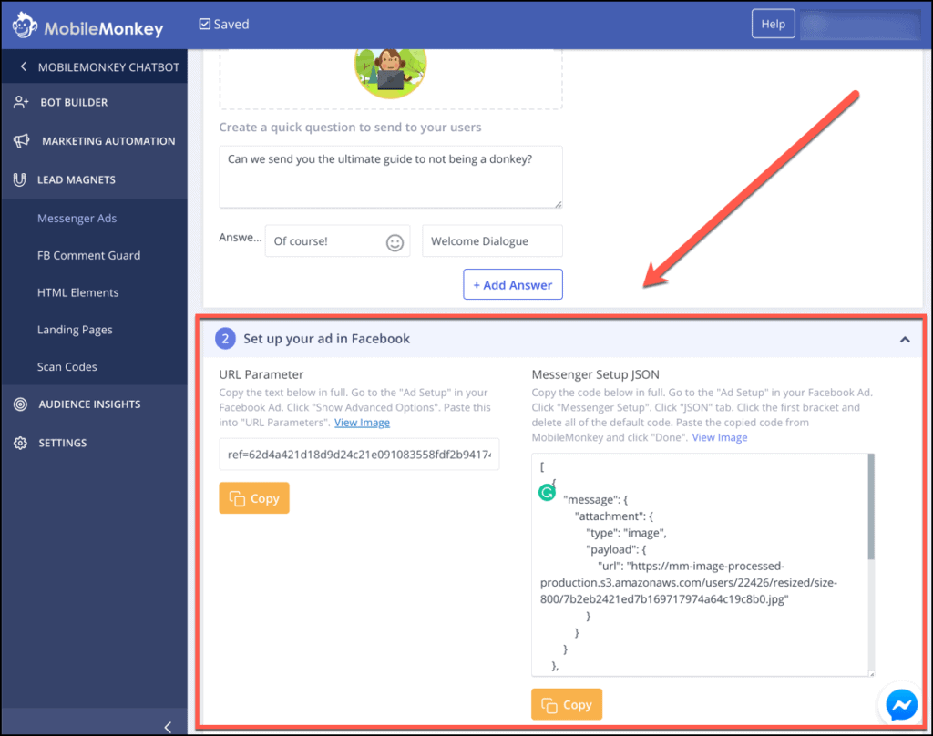 FB Messenger Chatbot FB Messenger Chatbot
